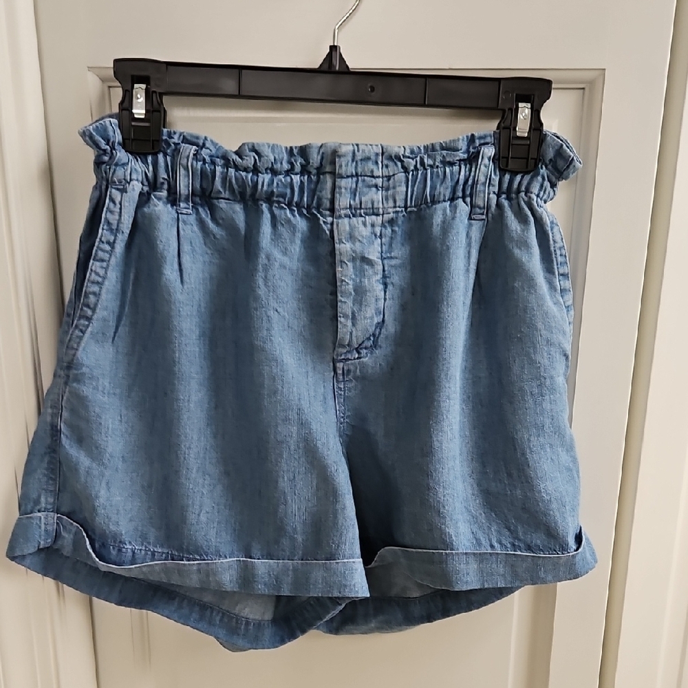 Rails Blue Denim-look Shorts